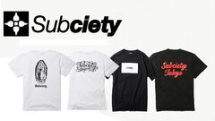 Subciety (サブサエティ)から新作のTシャツや人気のボトムスなどがゲキクロに一挙入荷！