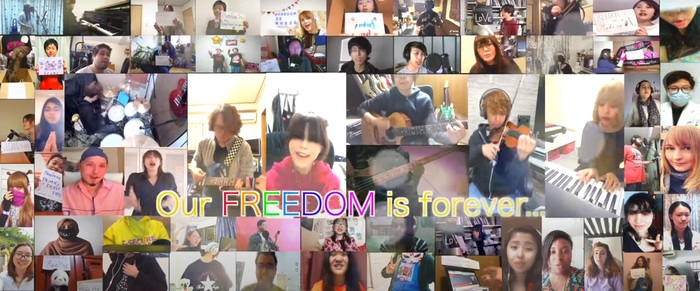 ナノ、世界中に向けての応援歌「Freedom Is Yours 2020」カラオケ⾳源を無料公開！