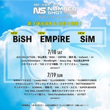 九州最大級の夏フェス"NUMBER SHOT 2020"、第3弾アーティストにSiM、BiSH、EMPiREの3組！日割りも発表！
