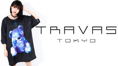 TRAVAS TOKYO(トラヴァストーキョー)新作入荷！人気のテディベア・シリーズにオーバーサイズTシャツが仲間入り！
