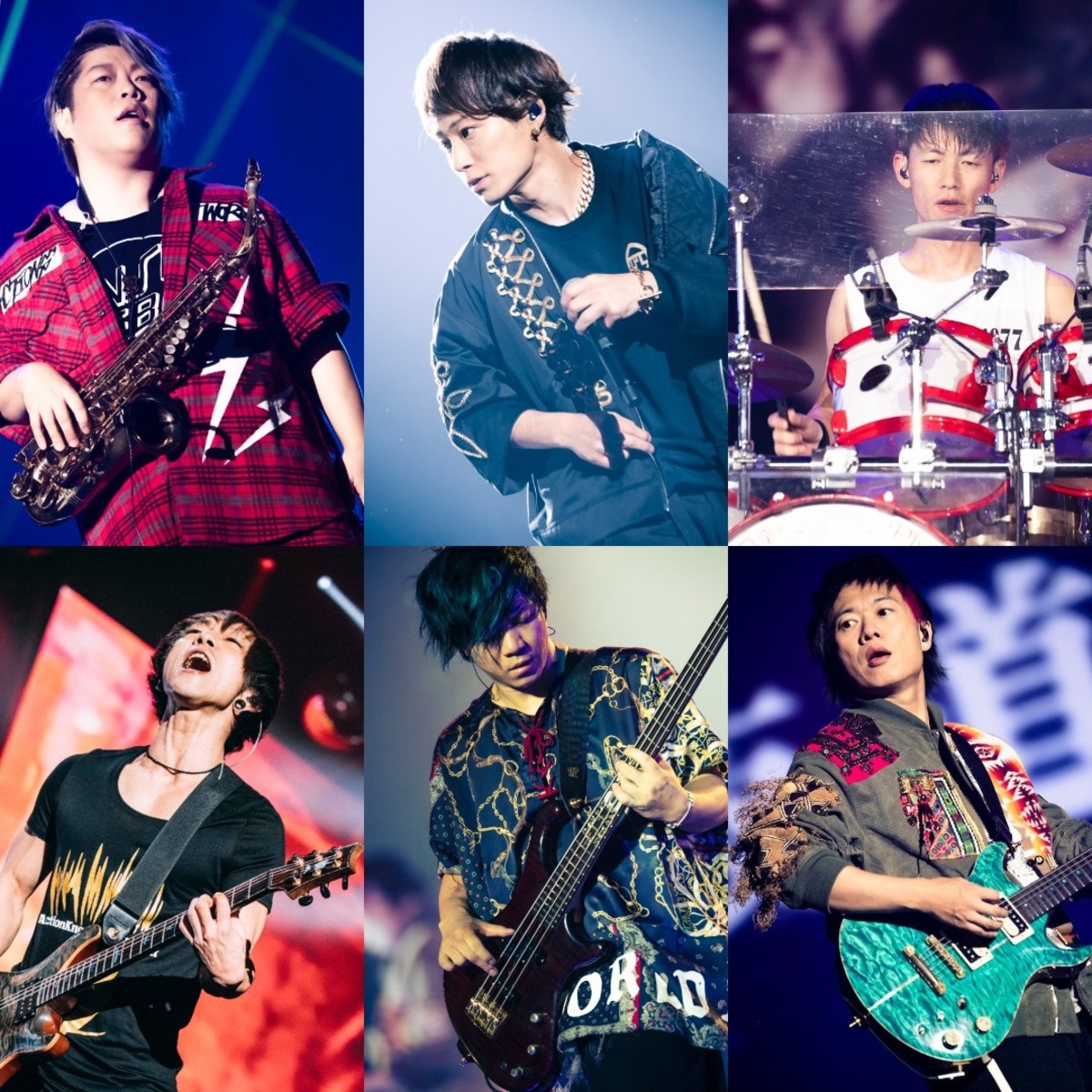 女祭りUVERworld/THE LIVE  UNSER 2019男祭り他16枚セット