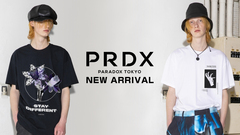 PARADOX (パラドックス) より、2020S/S Collectionのシーズングラフィックを大胆に施したインパクトのあるビッグTシャツが2型入荷！