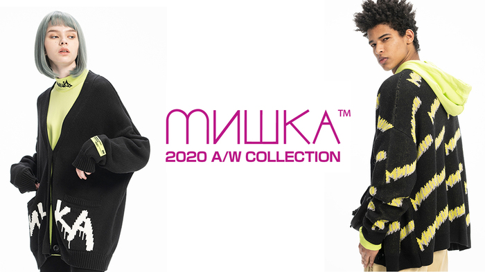 MISHKA (ミシカ) 2020A/W最新作第2弾入荷！メンズライクなシルエットとヴィンテージ加工がストリート感満載のデニムや大きなKEEP WATCHがインパクト大なニットカーディガンなどが新登場！