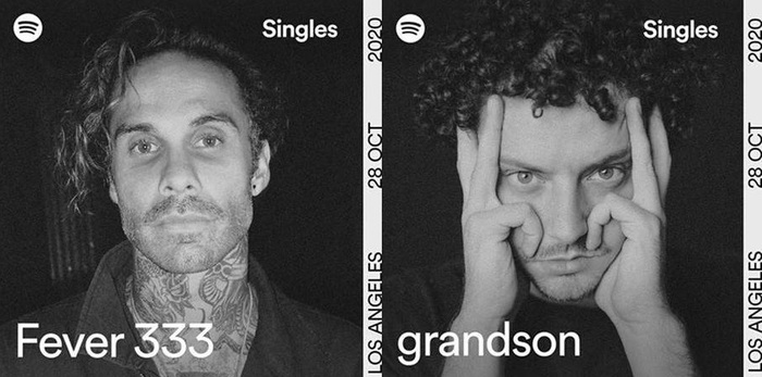 FEVER 333 ＆ GRANDSON、それぞれLINKIN PARKの名曲カバーを"Spotify Singles"で配信！