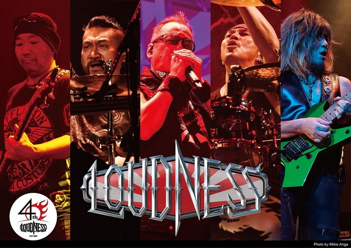 LOUDNESS、今年最初で最後のスペシャル・ライヴ"LOUDNESS 40th Anniversary Special Live THANK YOU FOR ALL -extra- GOLDEN ERA"の有料生配信が急遽決定！