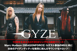 GYZEのインタビュー公開！MVにMarc Hudson（DRAGONFORCE）らカメオ出演！日本のアイデンティティを強烈に刻んだ、10周年記念3ヶ月連続シングル第1弾「SAMURAI METAL」を本日1/27リリース！