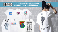 THRASHER、KILL STAR、MISHKA、Subciety、TRAVAS TOKYO、SLEEPING TABLET、MAGICAL MOSH MISFITSなど人気ブランドより、これからの時期にぴったりなWHITEカラー Tシャツ多数販売中！