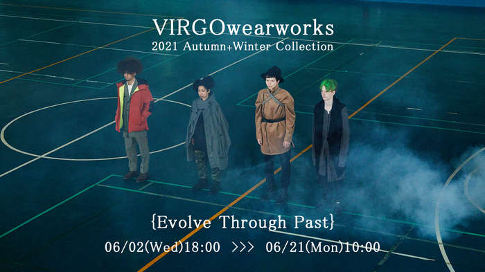 VIRGO (ヴァルゴ)2021 Autumn+Winter Collection 「Evolve Thtought Past」期間限定予約開始！ルーズサイズのジッパーカーディガンや、セットアップで着用できる総柄シャツなどがラインナップ！