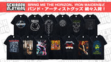 BRING ME THE HORIZON、METALLICA、CHILDREN OF BODOMなど、人気バンドのマーチャンダイズ大量入荷中！パックTシャツプレゼントのキャンペーンも開催中！
