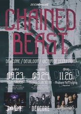 DEXCORE、東名阪にて3マン主催イベント"CHAINED BEAST"開催決定！DEVILOOF、VICTIMOFDECEPTIONが出演！