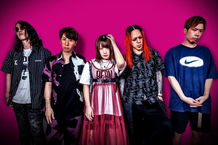 男女ツインVoの5人組 GUNIX、2ndフル・アルバム『CLOWNS』9/29リリース決定！全曲トレーラー公開！