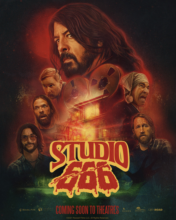 FOO FIGHTERSによるホラー・コメディ映画"Studio 666"予告編映像公開！