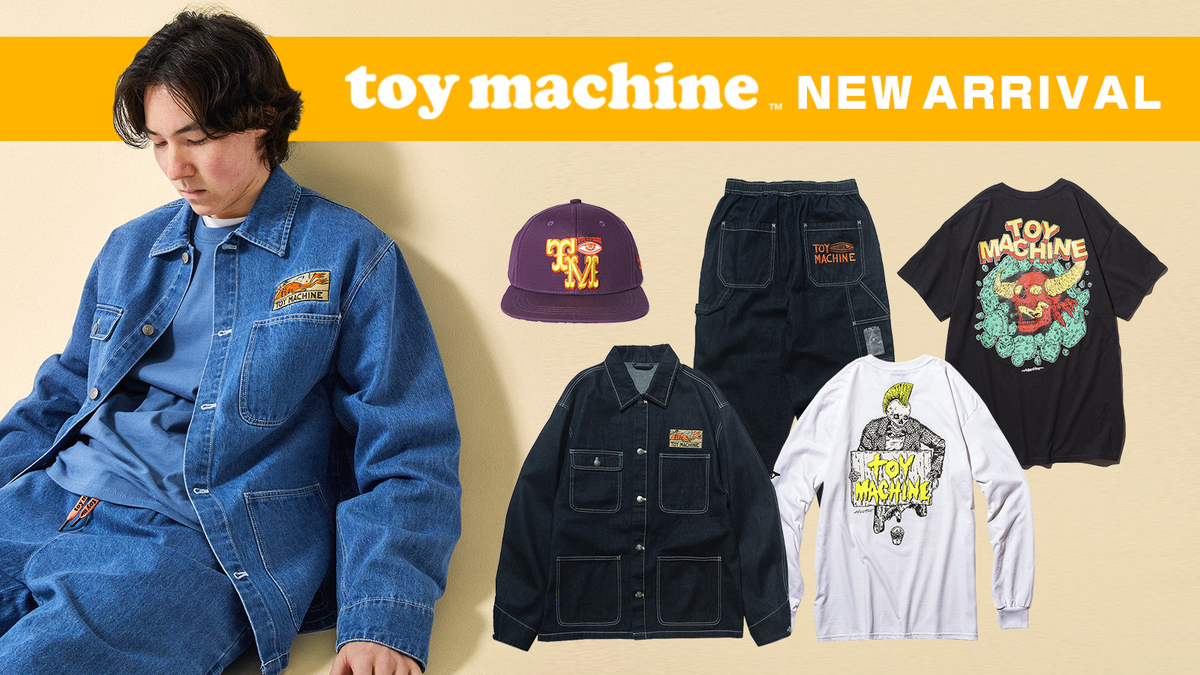 TOY MACHINE (トイマシーン)より、ドローイングアーティスト