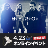 デンマークの新鋭ロック・バンド H.E.R.O.、ニュー・アルバム『Alternate Realities』発売記念オンライン・イベント開催決定！