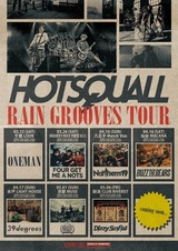 HOTSQUALL、"RAIN GROOVES TOUR 2022"日程＆ゲスト発表！FOUR GET ME A NOTS、Northern19、BUZZ THE BEARS、39degrees、EGG BRAIN、Dizzy Sunfistが決定！