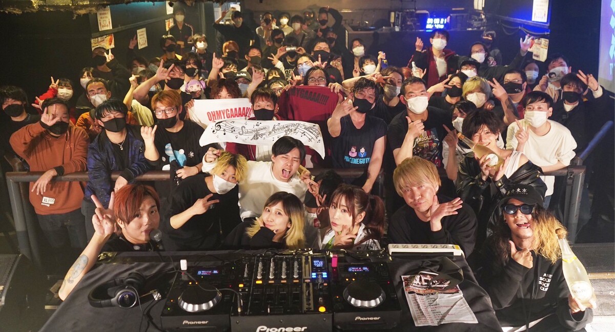 DJ Meguchee（櫻川めぐ）、DJ火寺バジル＆VJgari（魔法少女に