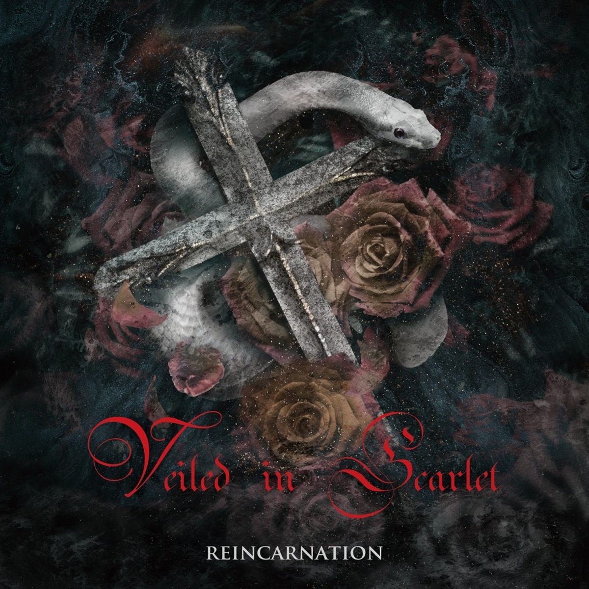 Keija（ex-SERPENT）率いるVeiled in  Scarlet、SERPENTの楽曲をリレコーティングした2枚組作品『Reincarnation』5/11リリース決定！ | 激ロック ニュース