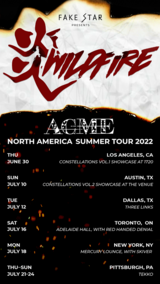 ACME、"NORTH AMERICA TOUR 2022"詳細決定！