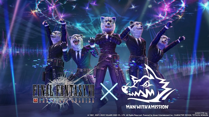 MAN WITH A MISSION、"FINAL FANTASY VII THE FIRST SOLDIER"とコラボ決定！5/18配信の生放送番組でコラボ曲「The Soldiers From The Start」初OA！