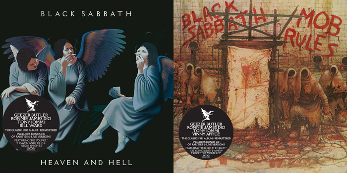 BLACK SABBATH、Ronnie James Dio期の作品『Heaven And Hell』＆『Mob Rules』のデラックス・エディションがリリース決定！