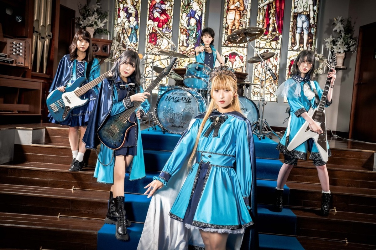 HAGANE メンバー5人サイン入りCD DEMO2 HAGANE、メンバー Uyu(Vo)、Mayto(Gt)、Kanako(Dr)の脱退