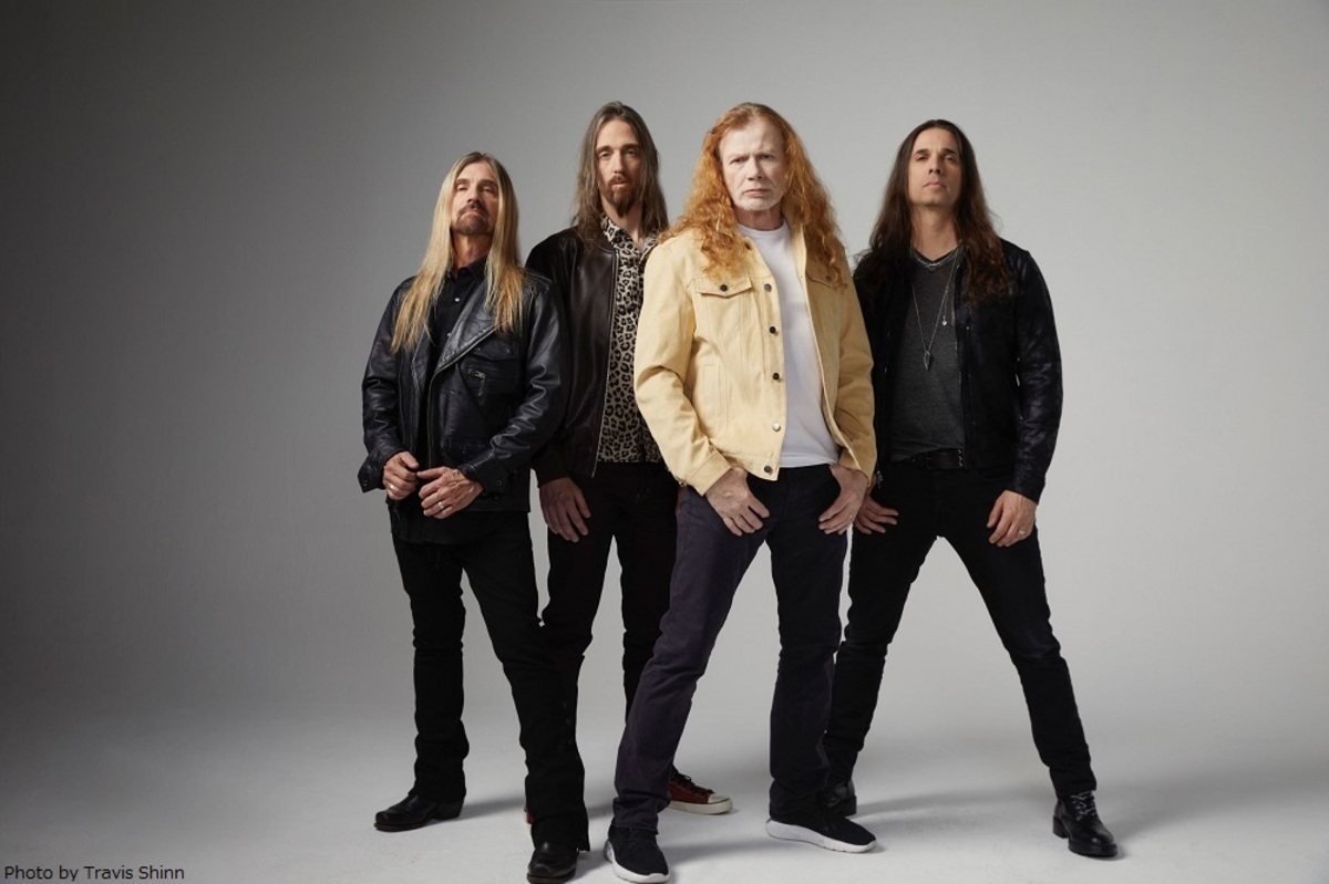 MEGADETH、初の日本武道館公演でMarty Friedmanと約24年ぶりの