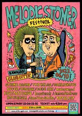 locofrank、HOTSQUALL、GARLICBOYSら出演！STRIKE AGAIN＆THE BELGA主催"MELODIC STONER FESTIVAL"、タイムテーブル発表！