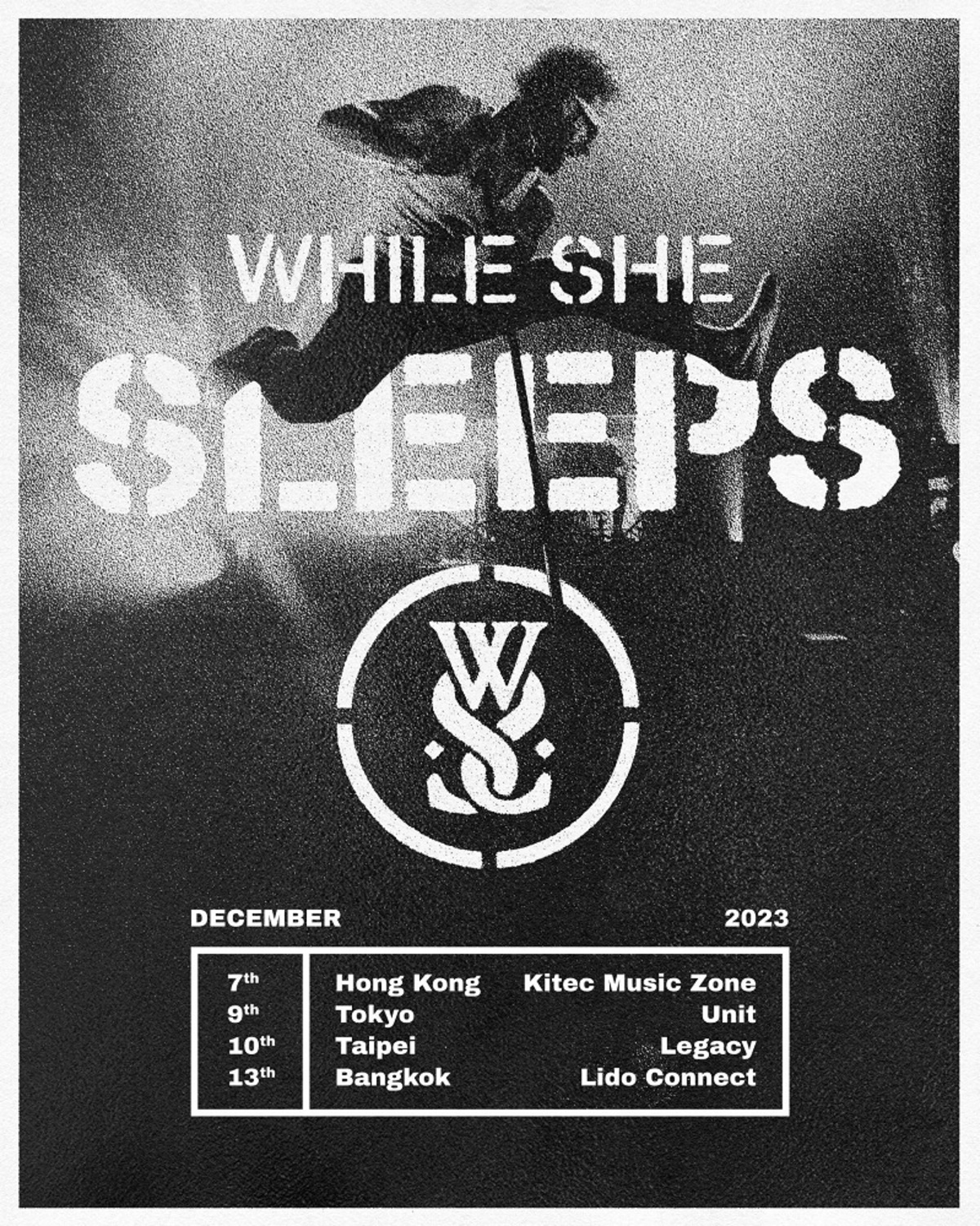 WHILE SHE SLEEPS、12/9の来日公演にPaleduskゲスト出演決定！ | 激
