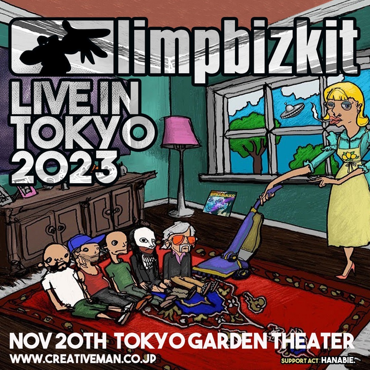 LIMP BIZKIT、11/20東京ガーデンシアターにて単独公演決定！サポート ...