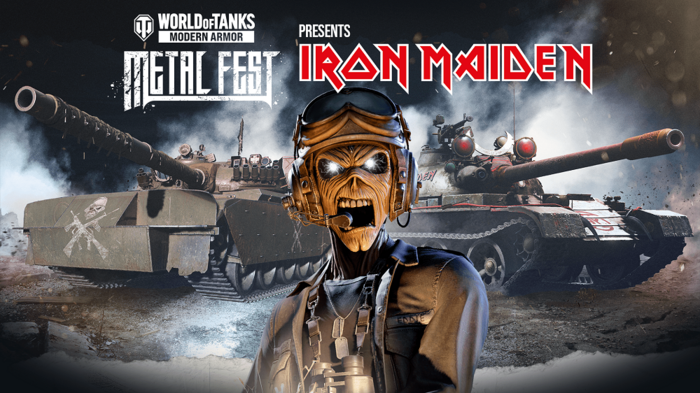 IRON MAIDEN、戦車アクション・ゲーム"World of Tanks: Modern Armor"との電撃コラボが決定！