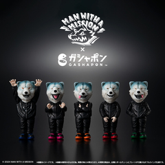 MAN WITH A MISSION、初のガシャポン(R)コラボ決定！期間限定サイト・ジャックも！