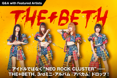 THE+BETHのインタビュー公開！アイドルではなく"NEO ROCK CLUSTER"――新曲6曲収めた3rdミニ・アルバム『アバカム』をリリース！