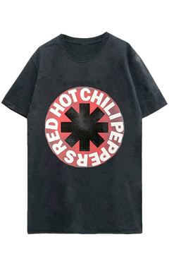 RED HOT CHILI PEPPERS UNISEX T-SHIRT RED CIRCLE ASTERISK (ECO-FRIENDLY).jpg