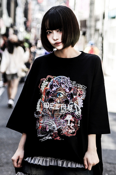 CMP LABEL (シーエムピーレーベル) Decay oversized T-shirt