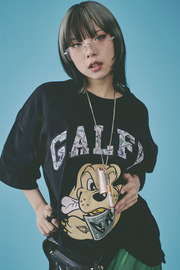 GALFY(ガルフィー) ガル札 Tee BLACK