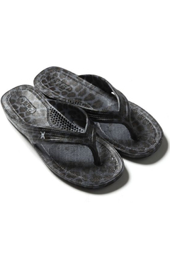 VIRGOwearworks(ヴァルゴウェアワークス) VGW Calypso leopard sandals BLACK