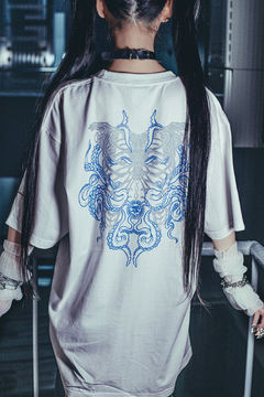 東京13零式(トウキョウイチサンゼロシキ) Tーshirt 寿姫骸 White