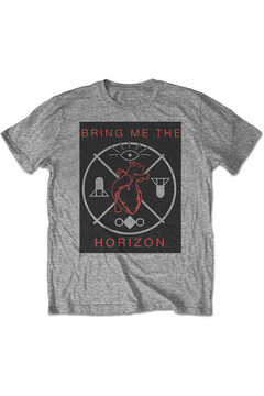 【予約商品】BRING ME THE HORIZON バンドTシャツ ユニセックス : HEART & SYMBOLS