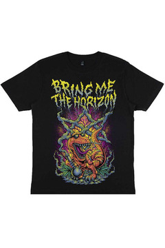 【予約商品】BRING ME THE HORIZON バンドTシャツ ユニセックス : SMOKING DINOSAUR