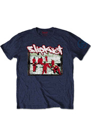 【予約商品】SLIPKNOT バンドTシャツ ユニセックス : 20TH ANNIVERSARY - RED JUMP SUITS (BACK PRINT)