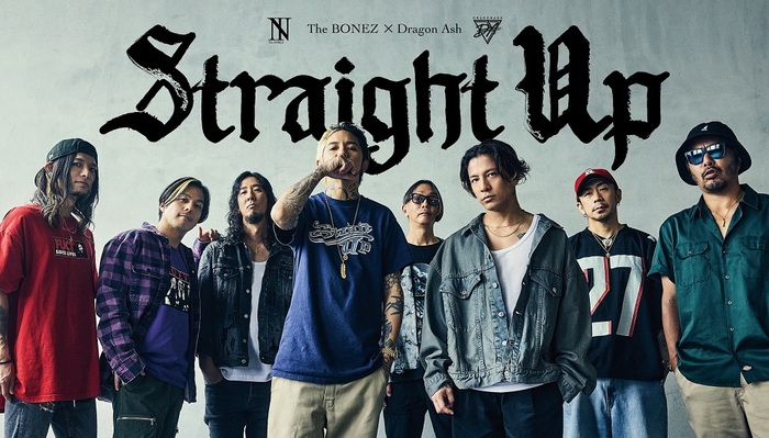 The BONEZ × Dragon Ash、ツーマン・ツアー["Straight Up" Tour]開催決定！