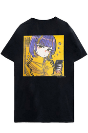 SCENE TOKYO (シーントウキョウ) phone girl Tee type2 BLACK