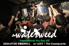waterweedのライヴ・レポート公開！最新アルバム『Departures』リリース・ツアー東京公演1発目、LEXTとThe Coastguardsを迎えた3マン・ライヴをレポート！