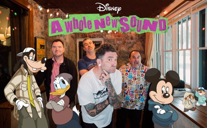 NEW FOUND GLORY、ディズニー公式ポップ・パンク・カバー・アルバム『A Whole New Sound』より"リトル・マーメイド"の名曲「Part Of Your World」リリース＆MV公開！