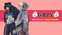 毎シーズン完売続出の人気ブランドGALFY(ガルフィー)より、秋の新作が予約受付開始！ブランドらしいユニークなデザインでバラエティに富んだラインナップが続々登場！