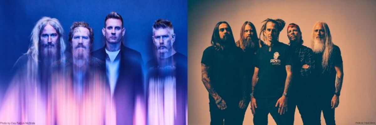 ヘヴィ・ミュージック界の重要バンド MASTODON ＆ LAMB OF GOD、超重量