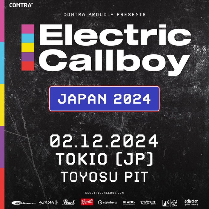 ELECTRIC CALLBOY、単独来日公演が決定！12/2豊洲PITにて開催！