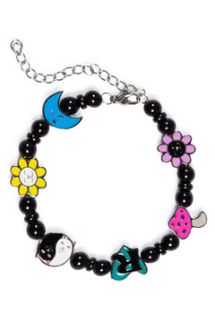 RIPNDIP (リップンディップ) Lucky Charms Bracelet Black