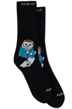 RIPNDIP (リップンディップ) Killer Nerm Socks Black