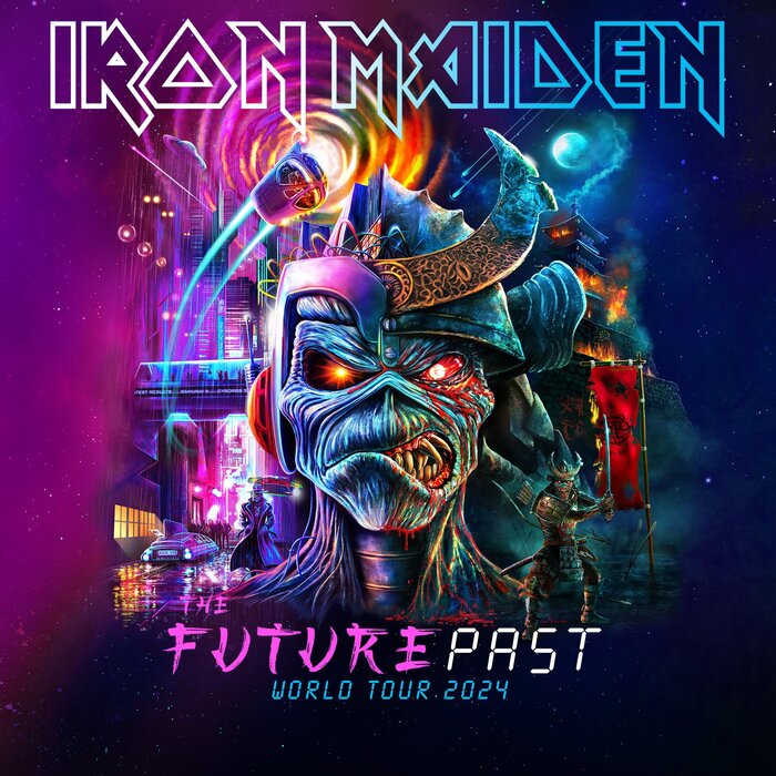 IRON MAIDEN、"THE FUTURE PAST WORLD TOUR 2024"日本公演の模様収めた映像公開！